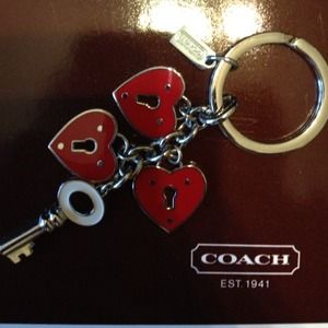 🌷REDUCED🌷COACH Key Chain Authentic