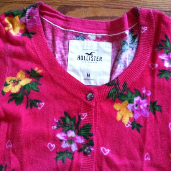 Cute floral cardi