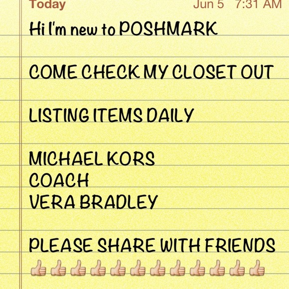 MICHAEL KORS......COACH.....VERA BRADLEY