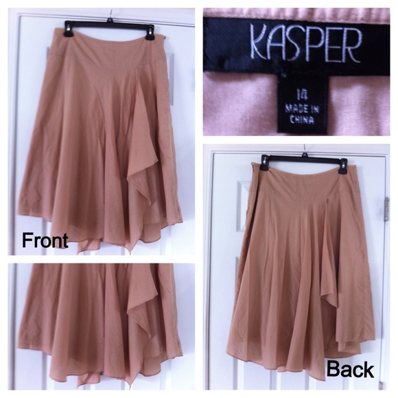 🎉2x HOST PICK🎉KASPER Swing Skirt - Picture 2 of 3