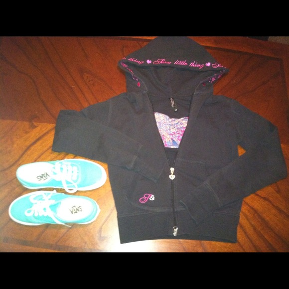 Victoria's Secret Sexy Little Thing black hoodie