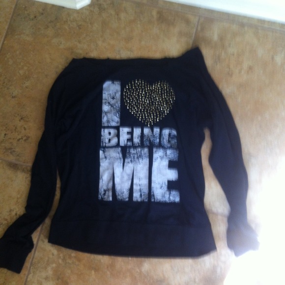Target shirt "I love being me"