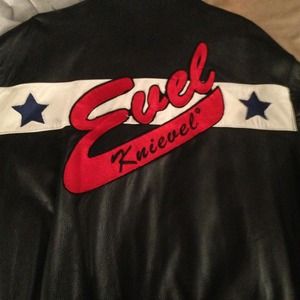 Evel Knievel Leather Jacket!! XL