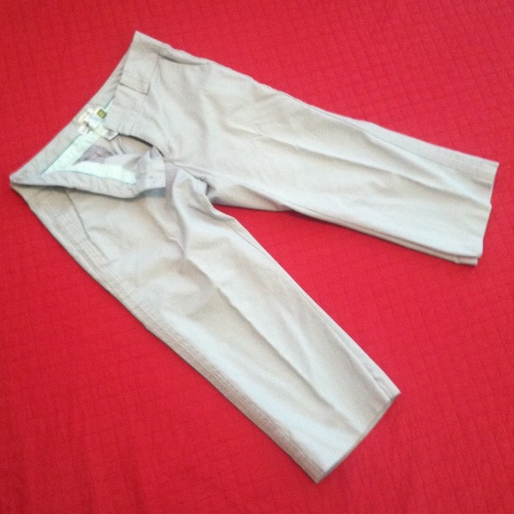 Grey Capri Pants