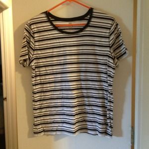 Ladies striped tee