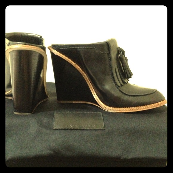 New Authentic Alexander Wang Trish Loafer Wedge