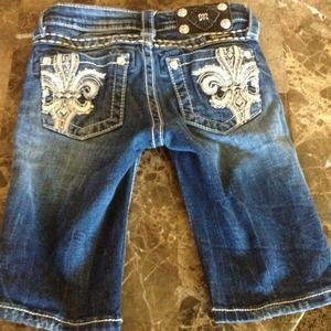 Little girls size 8 miss me shorts