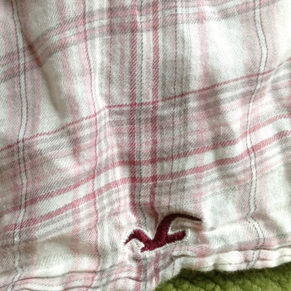 ❗REDUCED❗Pink Plaid Hollister Tanktop