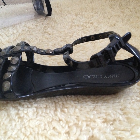 SOLD locally ✨Jimmy choo Jenny rubber sandals - Picture 4 of 4