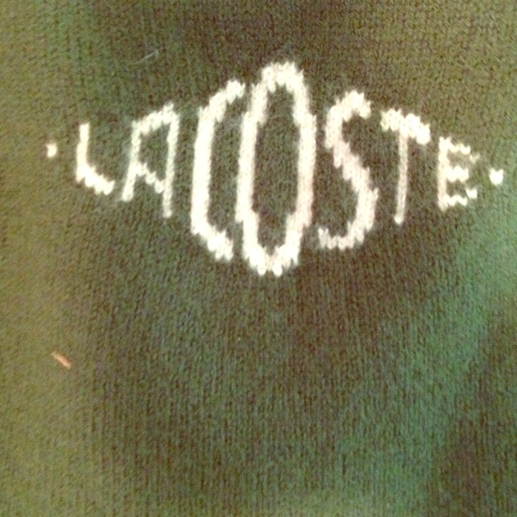 Jungle Green Lacoste Turtleneck Sweater