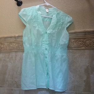 Mint Ambiance Apparel blouse