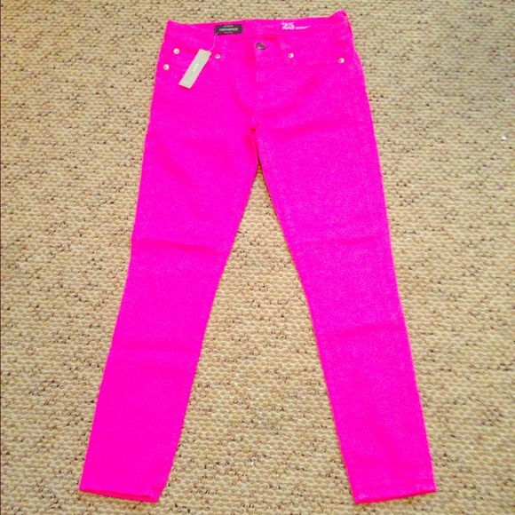 J. Crew Denim - NWT J Crew Hot pink toothpick jeans