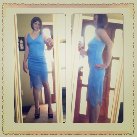 Periwinkle pixie dress