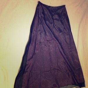 A long skirt purple color, brand new with not tag