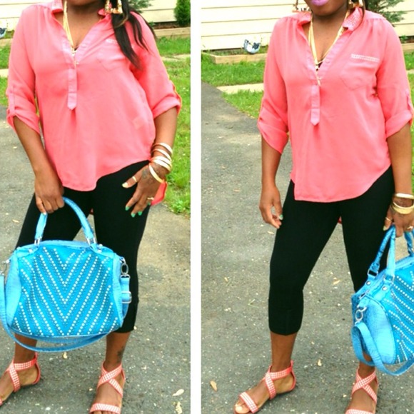 High and low top Hott 🔥with some leggings!!