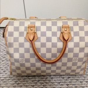 Louis Vuitton Damier Azur Speedy 25