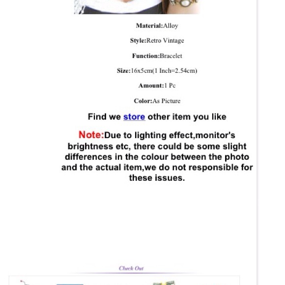 Vintage bracelet 🌟🌟hold clwylie🌟🌟 - Picture 3 of 3