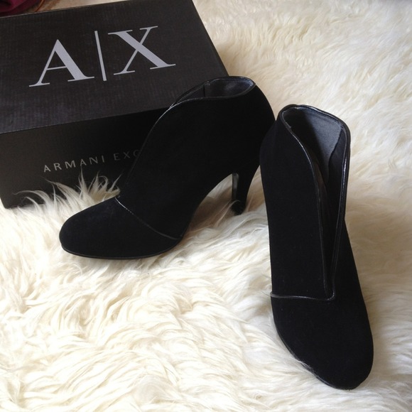 Armani Exchange-Suede boot