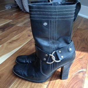 Harley Davidson motorcycle boots