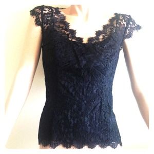 NWT Ann Taylor Lace Top sz 6