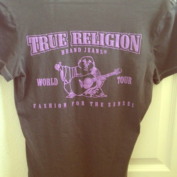 True Religion Brand Jeans V-Neck Shirt