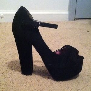 Black heels
