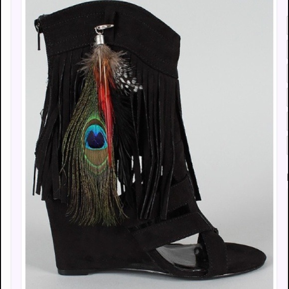Pocahontas Wedge Bootie