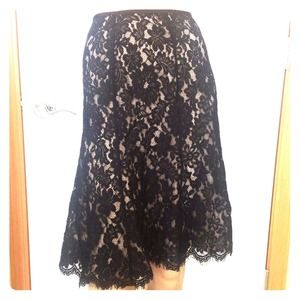 NWT Ann Taylor Lace Skirt sz 10