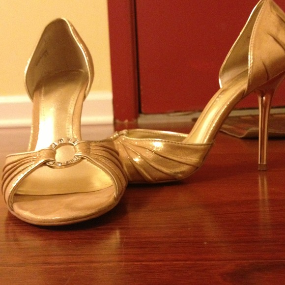 Aldo Gold Stilettos