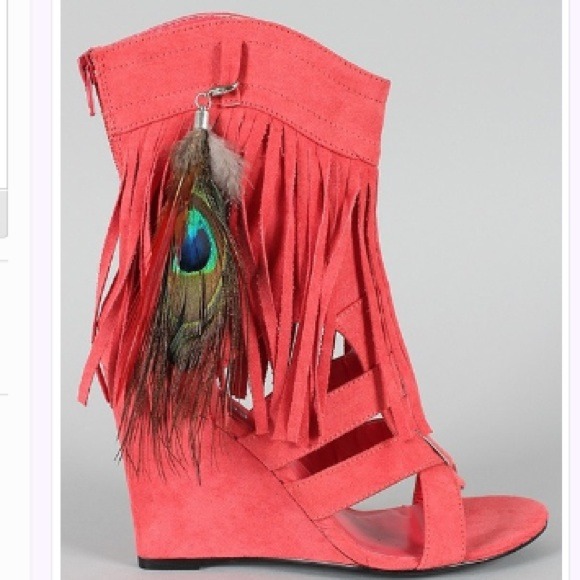 Pocahontas Wedge Bootie