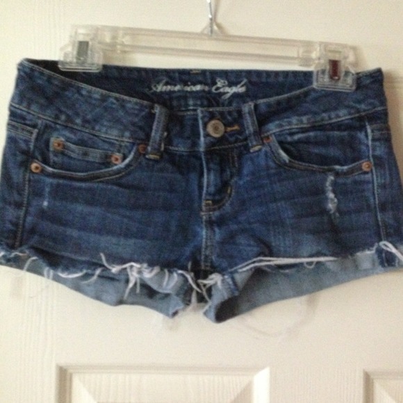 Distressed shorts