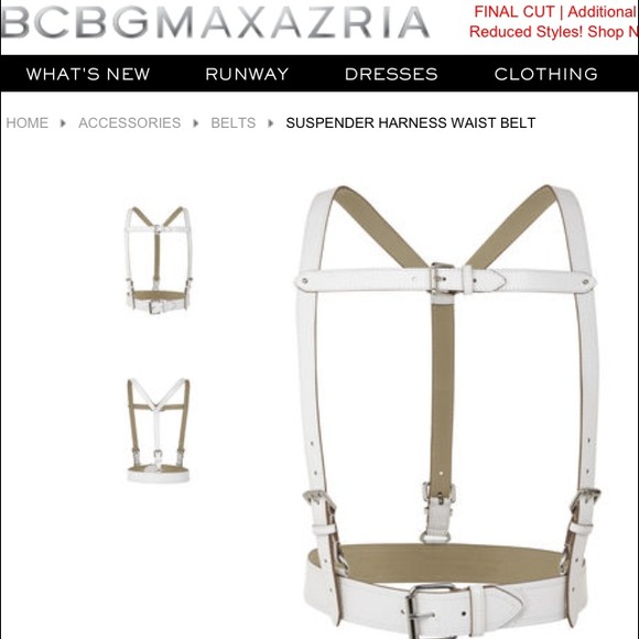 suspender harness waist belt
