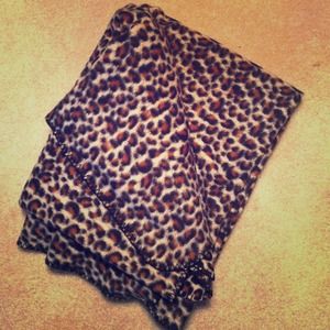 Leopard Fleece Blanket