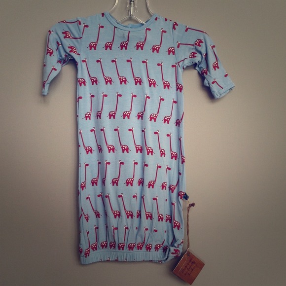 Kicky Pants Boys Newborn Gown