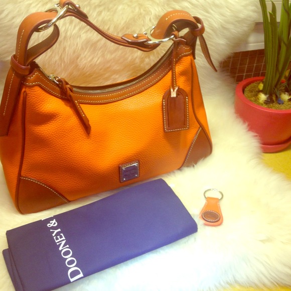 Dooney and Bourke Orange Shoulder Bag
