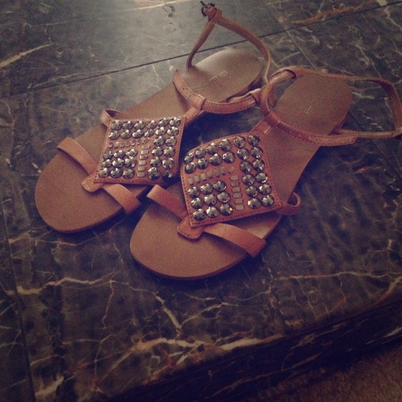 Brown BEBE gladiators - Picture 1 of 1