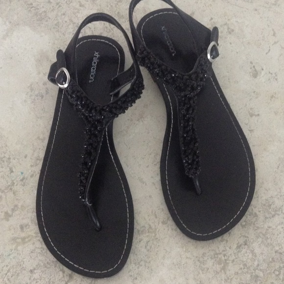 Black sandals