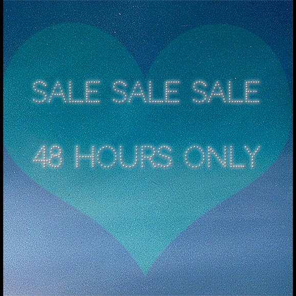 Sale going on!!!!! Take advantage next 48hrs