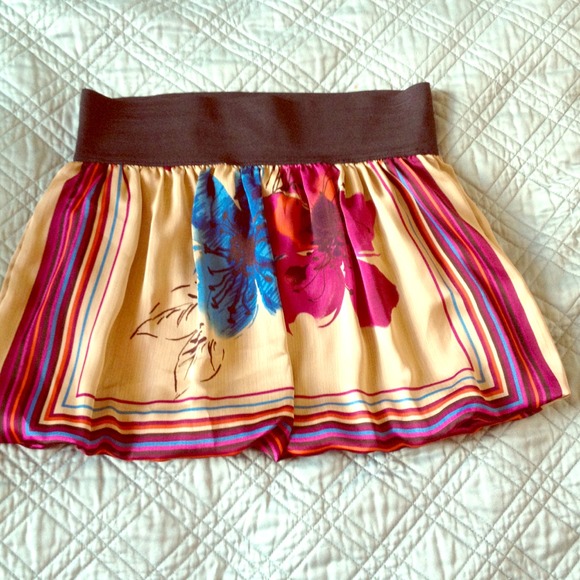 Short skirt , very cute.
