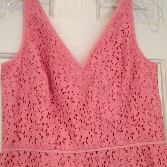 🎉salmon eyelet dress - Picture 2 of 4