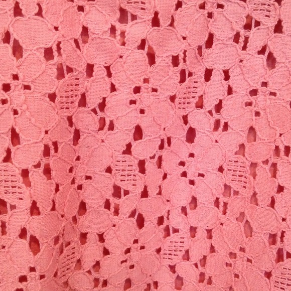 🎉salmon eyelet dress - Picture 3 of 4