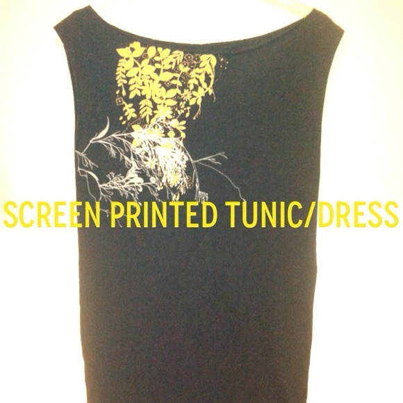 Screen printed tunic