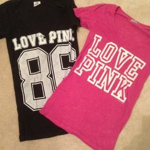 Sold!! Two Victoria Secret Pink tops