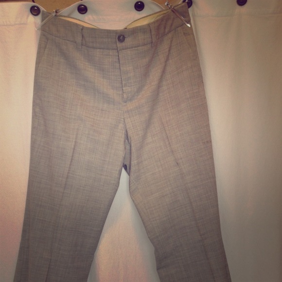 Martin Fit Grey Wool Trouser