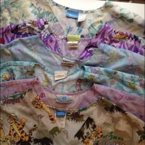 SOLD-Scrub Tops-Extra Large