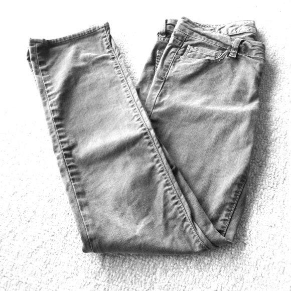 SOLD----Paige grey straight legged jeans