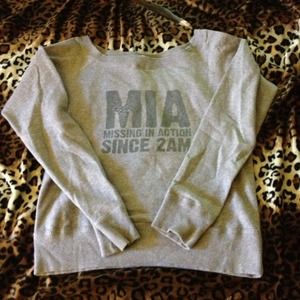 MIA sweatshirt