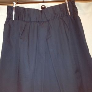 Steel Blue Cotton Skirt