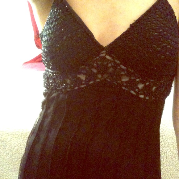 **REDUCED** Romantic Black Cocktail Dress