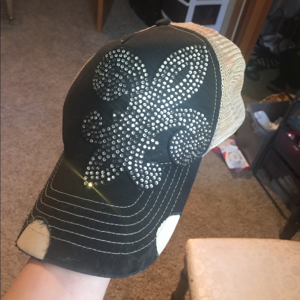 Rhinestone cap